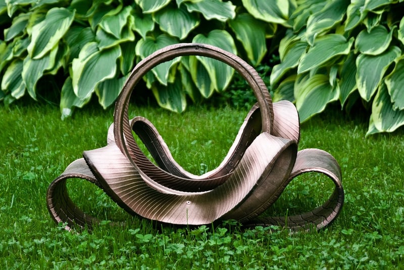Upcycled Tire Planter